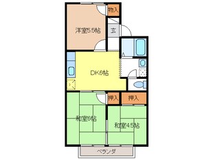 エル白菊の物件間取画像